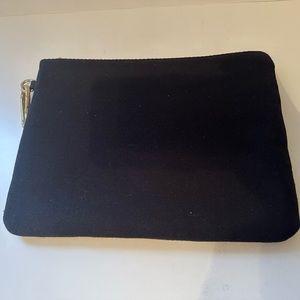 Amanda Cercone Side Hustle Canvas Pouch Women’s Clutch Approx. 8.5"H x 11.5"W